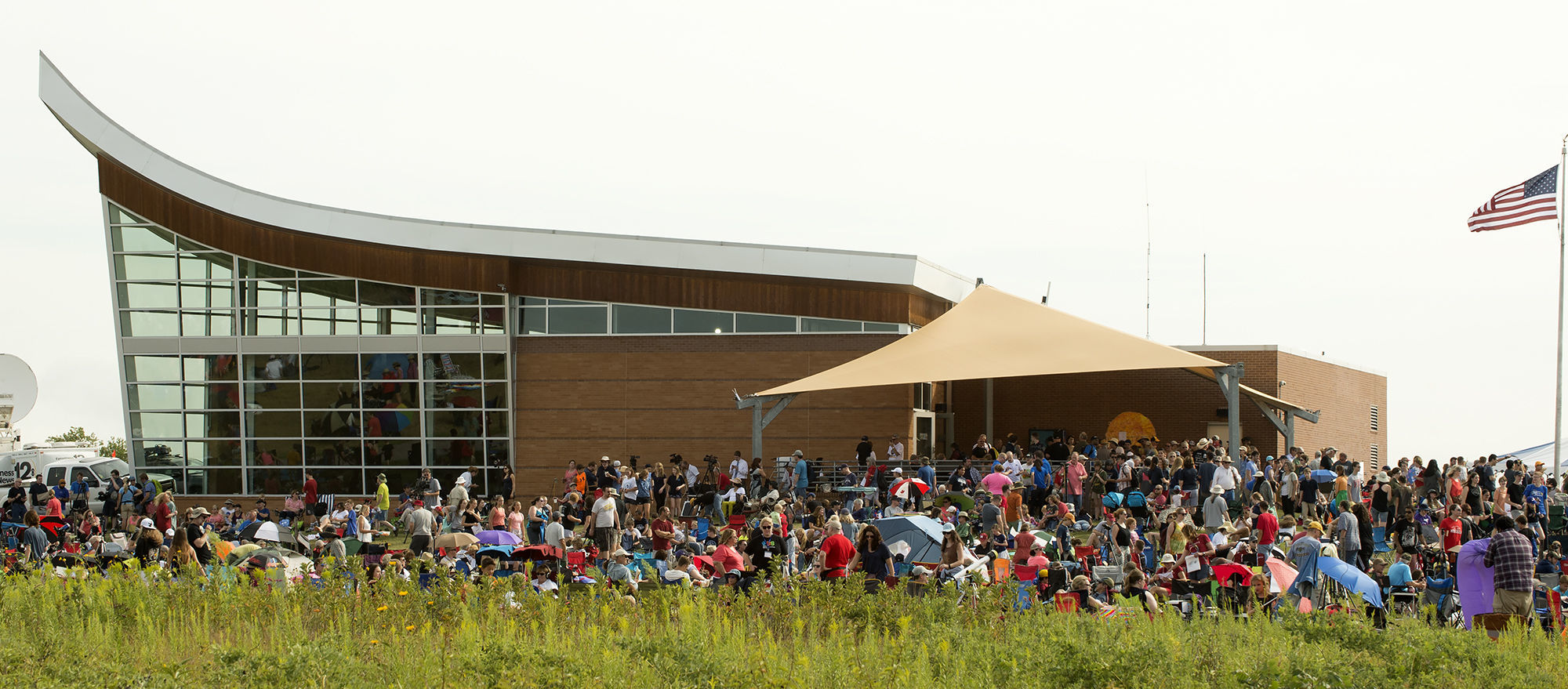 Homestead National Monument eclipse